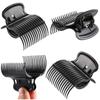 12pcs/set White Hair Dye Perm Insulation Clips Black Hot Roller Super  Professional