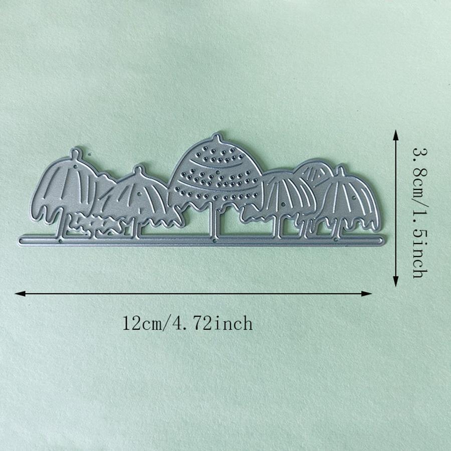 Umbrella Metal Cutting Dies Stencils Die Cut for DIY Scrapbooking Album Paper Card Embossing Crafts