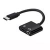 Type-C to 3.5mm Headphone Adapter Type C Adapter Aux Audio Adapter cable 5V Output Voltage Type-C Adapter Fireproof TPE