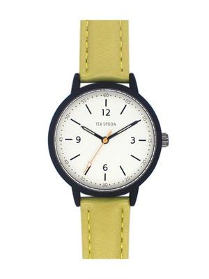 TEELÖFFEL Casual Watch YE Gelb [Folgen] H02523S-1 Damen
