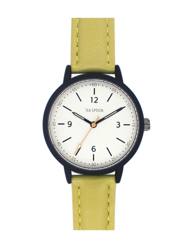 TEA SPOON Casual Watch YE Yellow [Follow] H02523S-1 Women's
