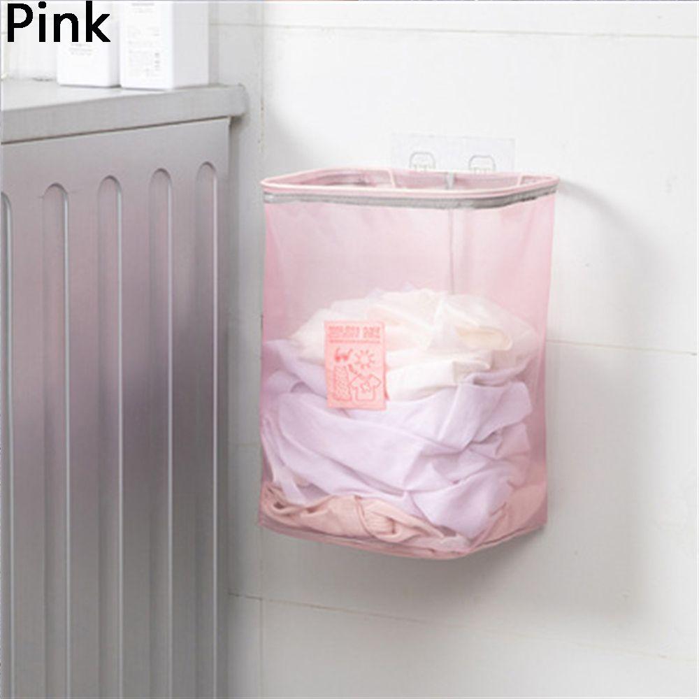 

Складная сумка-органайзер для хранения в ванной, корзины для грязного белья, корзина для стирки, ведро для одежды розовый
