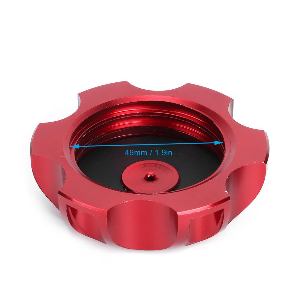 CNC Hliníkové víčko palivové nádrže Odvzdušňovací kryt Vhodné pro 90 110 125CC Dirt Bike ATV Motocykl