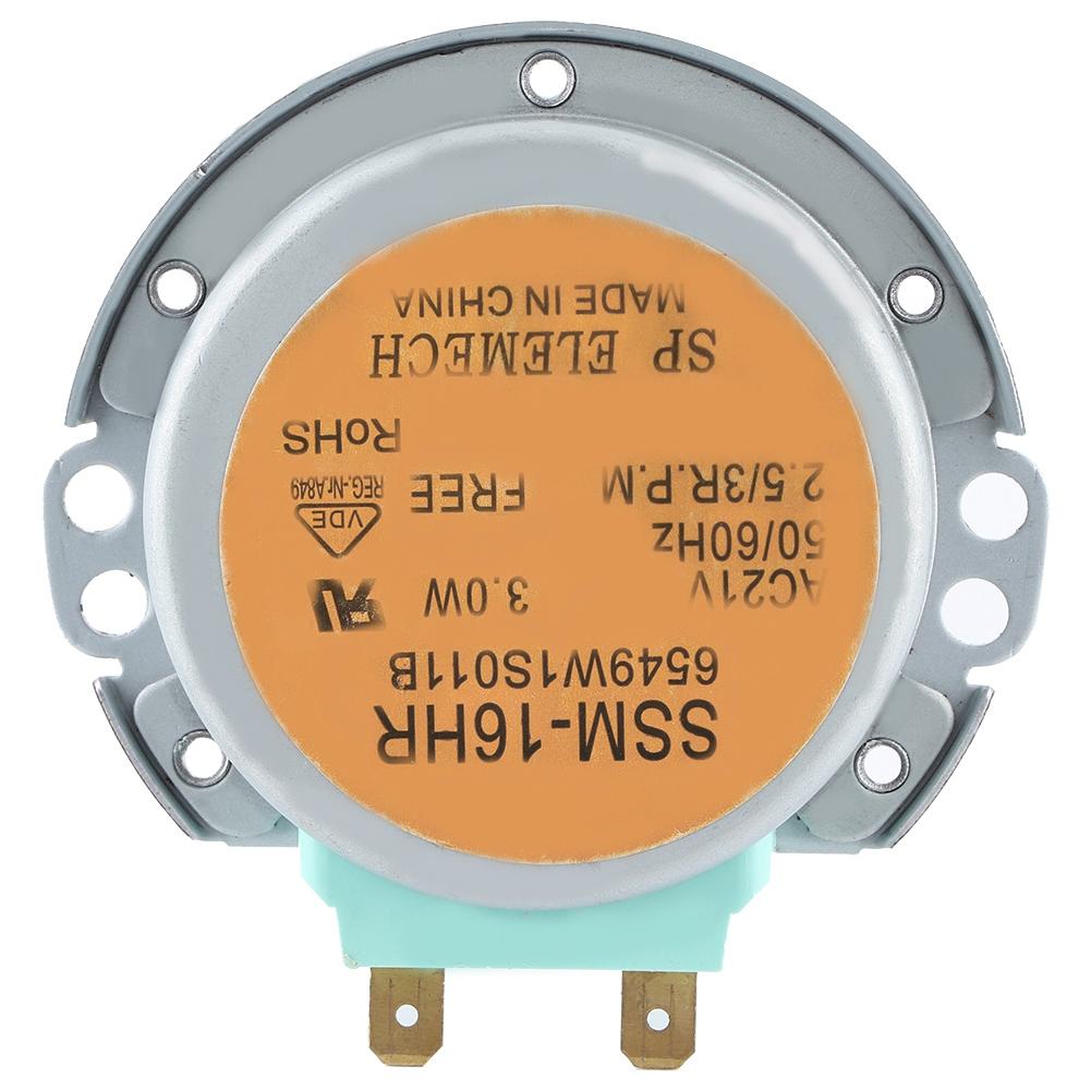 

Подходит для микроволновой печи LG SSM16HR Series 6549W1S011B Микроволновая печь Поворотный двигатель переменного тока 21 В