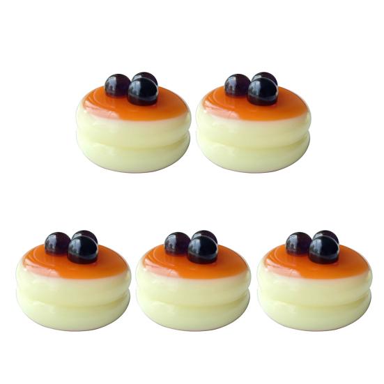 1/2/5Pcs Stress Relief Souffle Squeeze Toy Slow Rising Triangular Egg Yolk Rice Ball Sensory Toy Kids Adults Simulated Dessert Pinch Fidget Toy