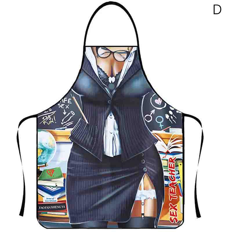 Muscle Man Sexy Woman Funny Kitchen Aprons For Woman Home Decoration Gifts