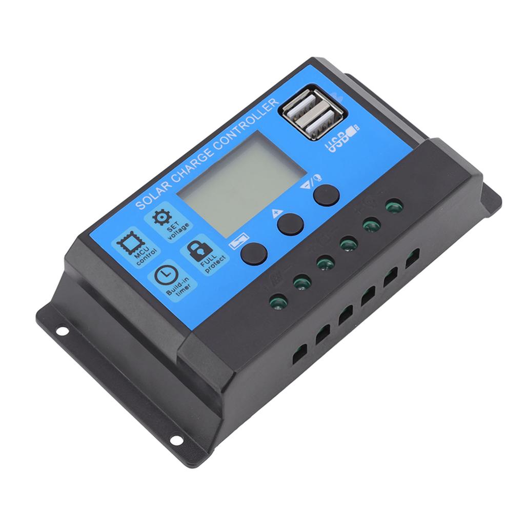 12V 24V Solar Charge Controller Dual USB Port Solar Panel Charger Controller for Industry