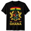Ghana Roots Heritage Outfit Idea For Unisex Ghanaian Flag Tshirt