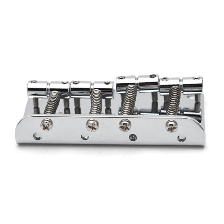 4 String Bass Bridge Assembly, 4 String Bass Bridge for 4 Strings Electric Bass
