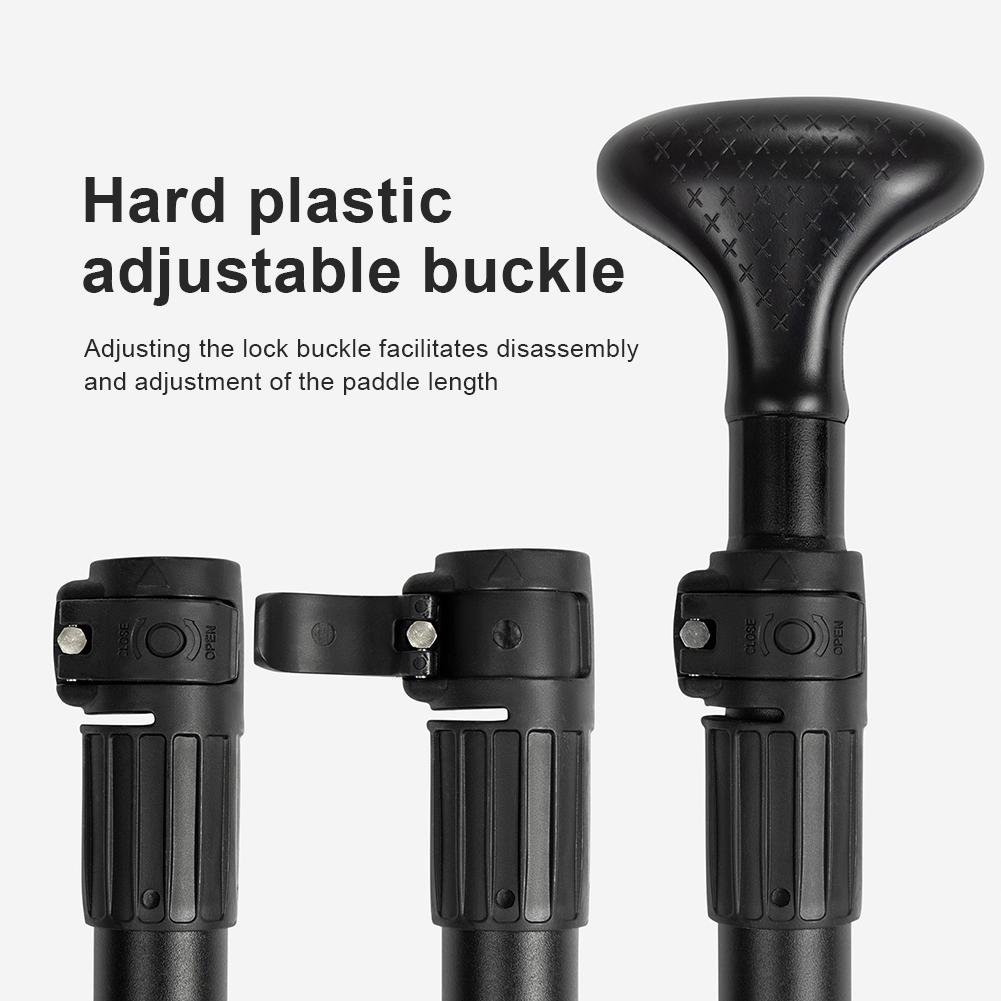 3-Piece Aluminum Sup Paddle One/Two Way Paddle Nylon Kayak Boat Stand Up Paddleboard Paddle SUP Surfpaddle Sap for Outdoor Water