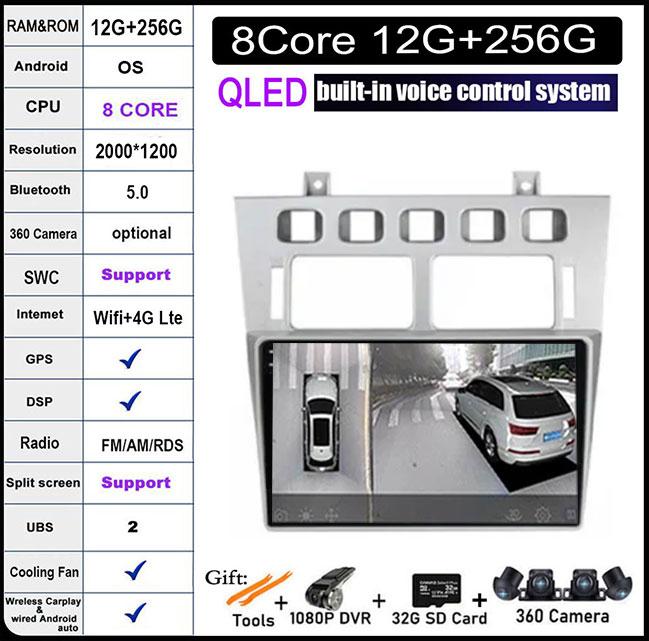 9 Lnch For Chery Fora A5 A21 2006-2010 Cowin 3 A21 2010-2011 For Vortex Estina 2008-2012 Car Radio Multimedia Video Player