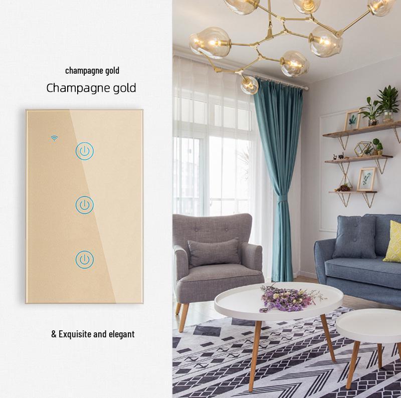 Universal High-Quality WiFi Smart Switch with Touch Control