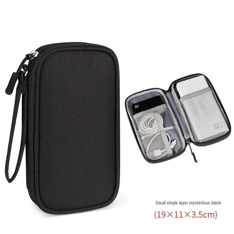 Multi-layer Digital Accessories Storage Bag: Protective Cover for Power Bank, USB, Earphones, Hard Disk, Dustproof Data Cable