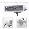 LED Work Light Marine, 18W Dual Color White Blue, 316 Stainless Steel Brackets, Boat Searchlight, for Yacht Truck Offroad, 12V