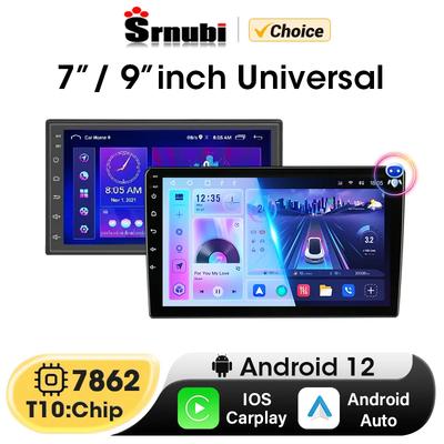 Srnubi 2 din 7 9 inch Android 12 Carplay Radio Auto Player Multimedia Navigație GPS Stereo Pentru VW Ford Nissan Kia Honda Toyota