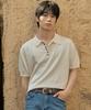 Wednesday Oasis Button Collar Half Knit_Ivory(Wc26Kn50)
