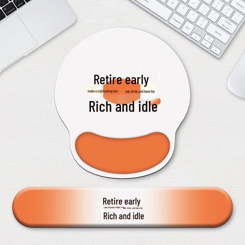 Ergonomic Wrist Rest Mouse and Keyboard Pad Set