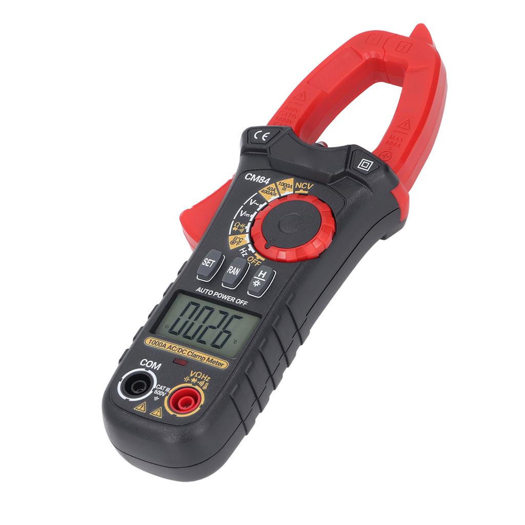 Digitales Zangenmultimeter AC DC 1000A Zangenmessgerät Hohe Genauigkeit Multifunktional Kapazität