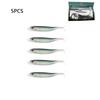 Rainbow Fish Soft Bait - Lure with Pointed Tail for Freshwater & Saltwater Fishing