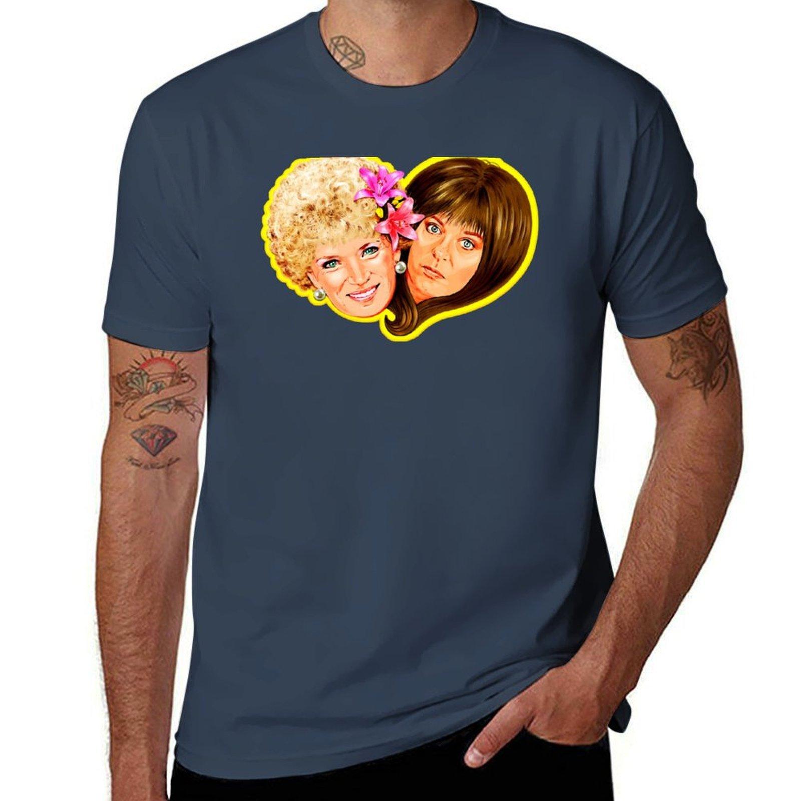 Kath And Kim Australian Sitcom Tshirt Work Short Sleeve Cotton Top S