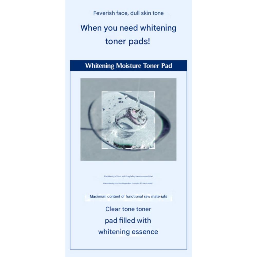 NACIFIC Phyto Niacin Whitening Toner Pad (Travel Pack / 4 Sheets)