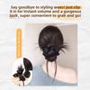 Synthetic Bun Head Wig with Hair Tie Wig Hair Clip New Hairpiece  Hair Accessories