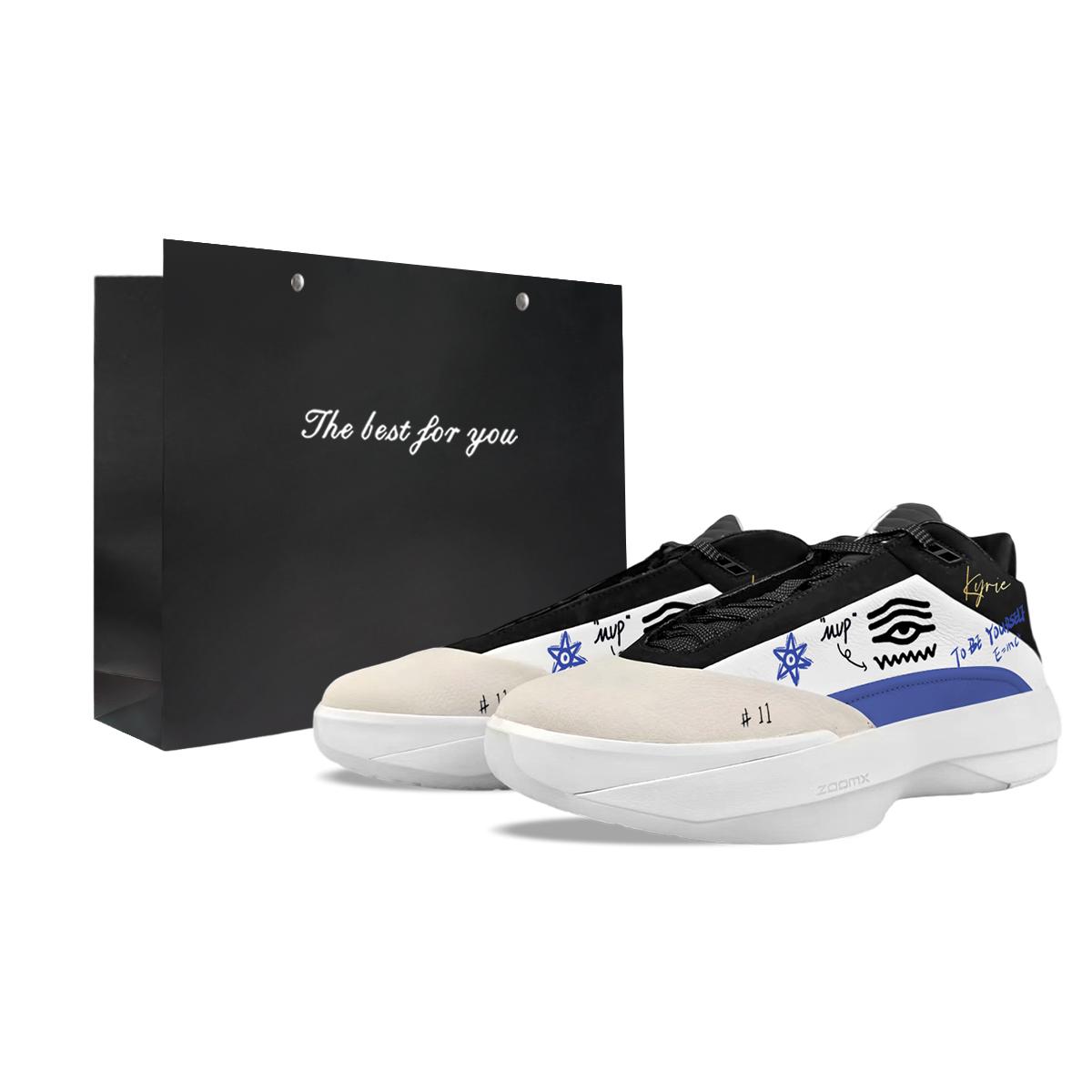 

Jordan Air Jordan 40 Rebound Low top Basketball Shoes Men s Black White Blue HM9932-100(Team401-BOX) 42.5