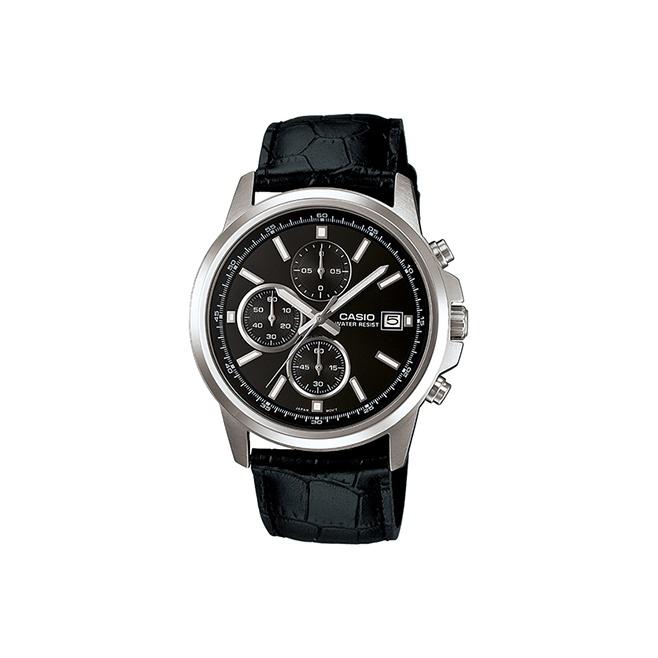 CASIO Men DRESS Black Watch MTH-5001L-1APR MTH-5001L-1APR Black Dial Single Watch
