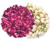 A D Food & Herbs Combo of Dried Jasmine/Rose Flower Petals Aromatic Edible for Homemade Lattes, Tea Blends, Bath Salts, Gifts, Crafts Each