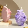 92MF 3D Flower Silicone Molds Plasters Molds Epoxy Resin Molds Flower Heart Candle Molds Ornament Molds Casting Molds