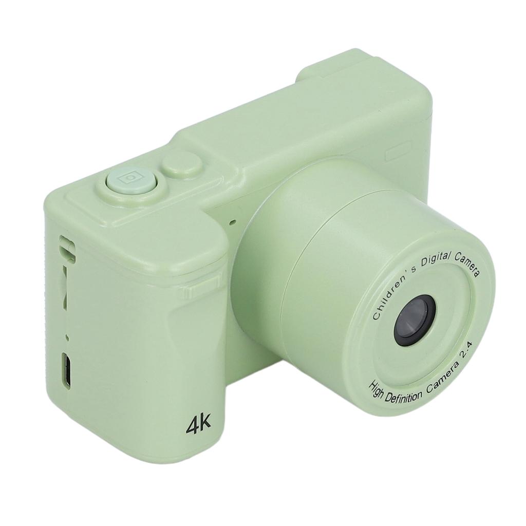 4K Digital Camera Front Rear Lens 50MP Video Camera with Tripod for Boys Girls Students Birthday Gift Electronic Image Stabilization