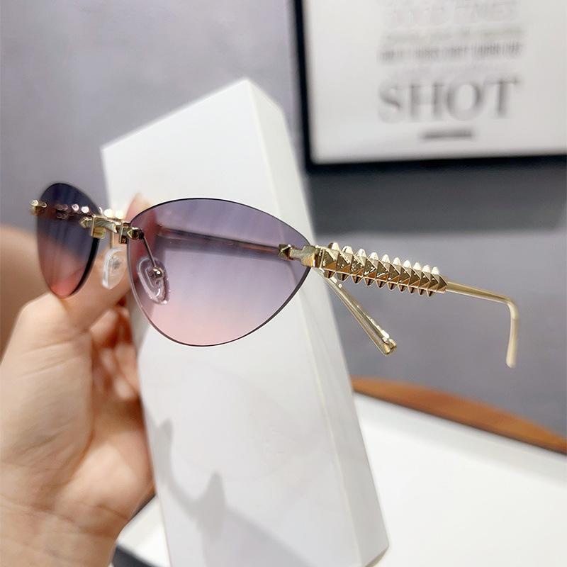 JYL Sunglasses Ladies Uv Protection Driving Small Face Street Shot YH8103 A-16061 французские puce
