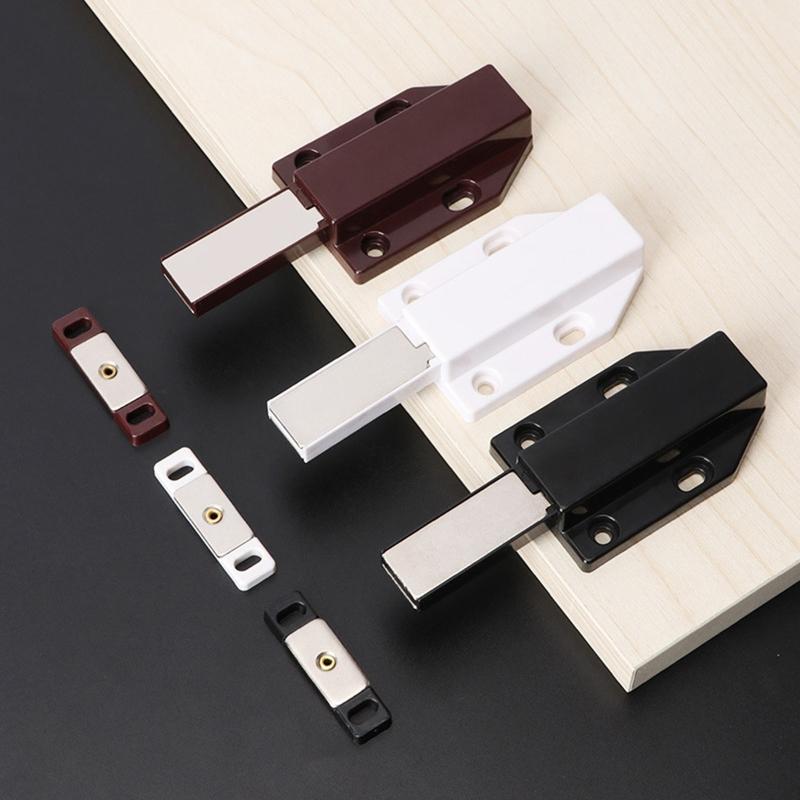 Portable Magnetic for Touch for Latch Convenient Push Cabinet Latches for Home Doors Drawers Push To Open Pressure for T
