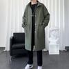 ROMON Men's Mid-Length Business Trench Coat