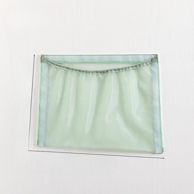 Hanging Underwear Storage Bag Breathable Mesh Organizer for Socks Panties Door and Wardrobe Mounted Space Saver for Dorm
