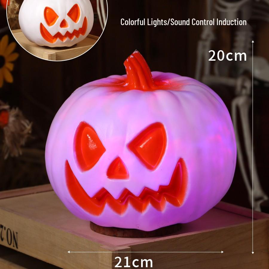 Halloween Pumpkin Lantern Decorations & Photo Props Set