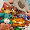 Anime G-Garfields Cat Microfiber Blanket Quick Drying Beach Towels Oversized Printing Super Absorbent Pool Towel Blanket
