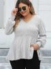 Plus Size Solido Sexy Elegante T-shirt da donna con scollo a V Chic Basic Dolce Streetwear Top femminile coreano Fashion Design Casual Slim Abbigliamento 2024