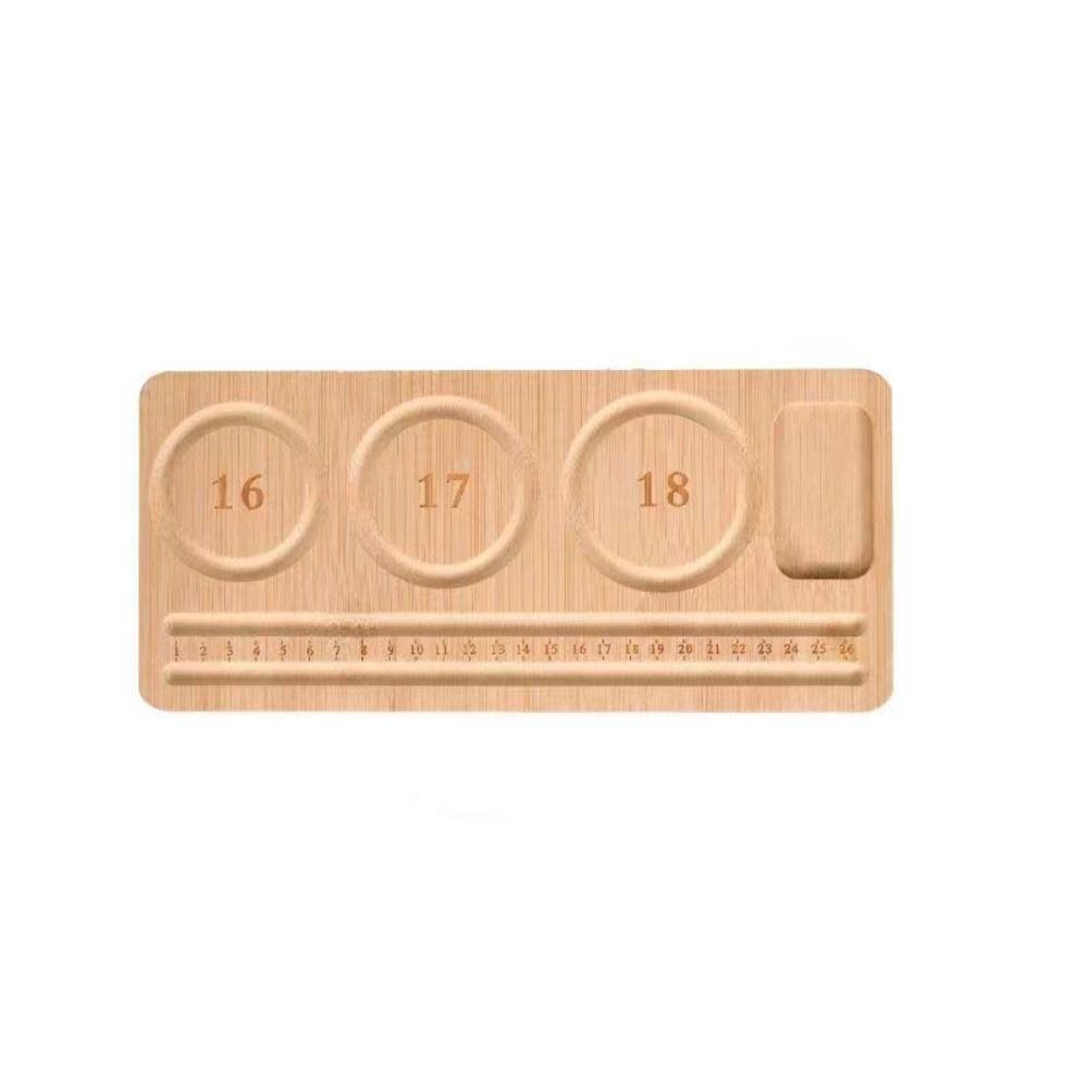 With Scale Wooden Bead Board Multiple Types Jewelry Design Board  Girls Women