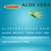 Khadi Herbal Aloevera Hair Cleanser/Shampoo (400ml. Pack Of 2, Aloe Vera)