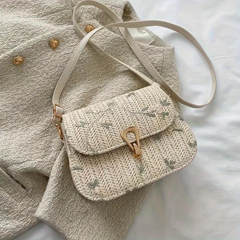[Trendy Crossbody Bag] Elegant Crossbody Bag, Women s Fashion Trendy Handbag | Shoulder Bag & Purse белый