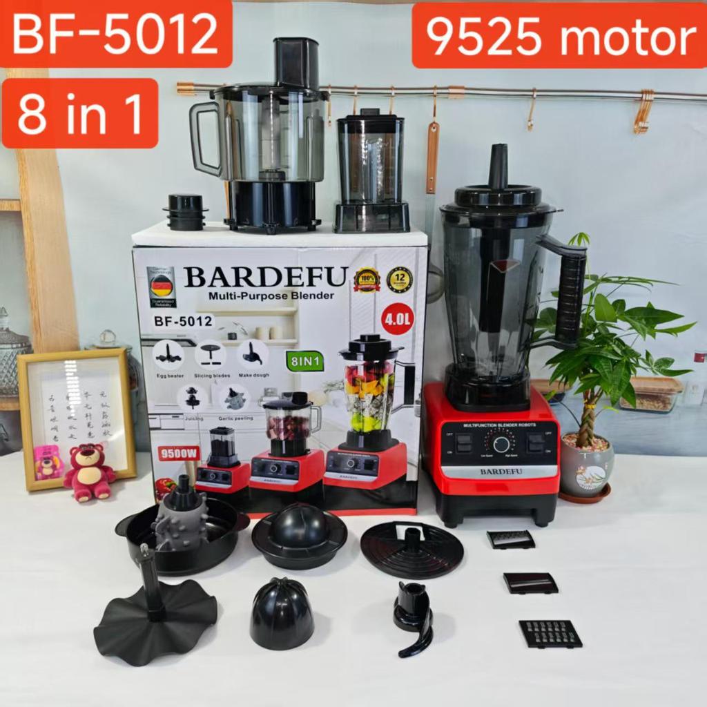 Grenzüberschreitender 4L 8-in-1 Hochleistungs-Edelstahl-Mixer: Mixer, Fleischwolf, Eiscrusher, Entsafter