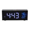 Digital Alarm Clock 2.15 Inch LED Display Dual Alarms Adjustable Volume Dimmable 12H 24H Electronic Desk Clock with