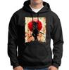 Japanese Samurai Limited Edition Anime Legend Retro Vintage Mens Hoody #6ED Lot