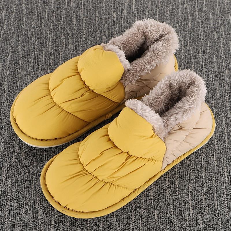 waterproof plush lined slippers