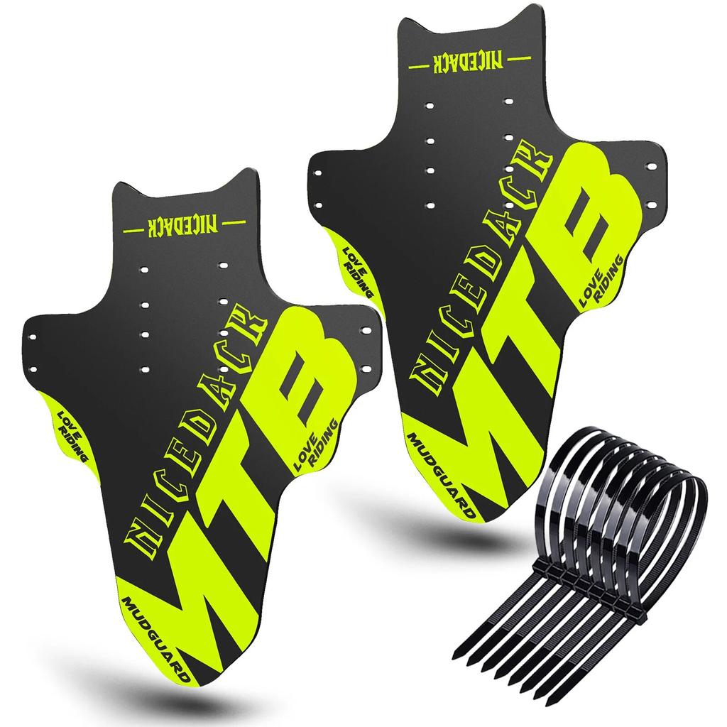 2PCS New 2022 Mud MTB guard Bicycle Mountain Road Bike Fenders Wings Cycling bike front fender cool Bicycle Accessories