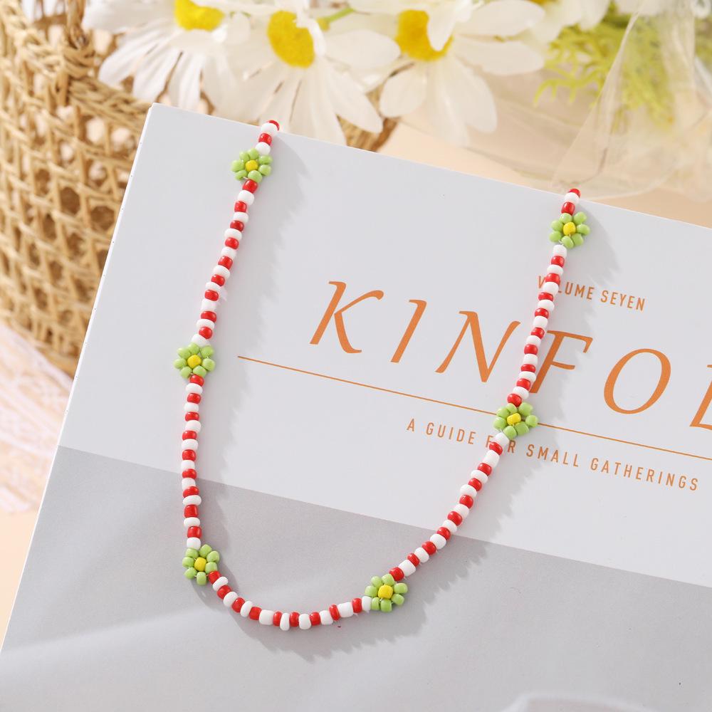 Exquisite Korean & Japanese Style Women's Beaded Necklace