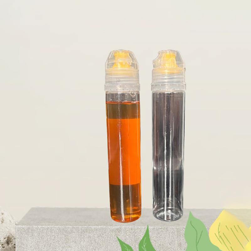 10Pcs Plastic Bottle Push Pull Replacement Caps Reusable Portable Paste Packaging Bottle