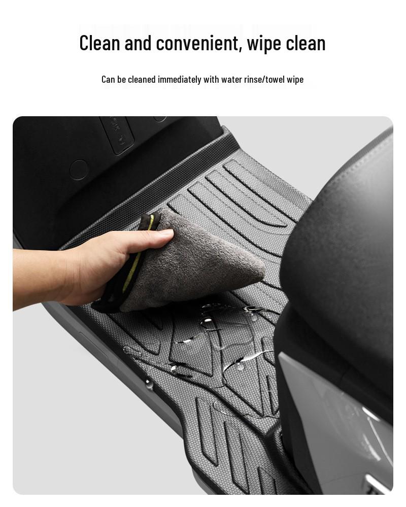 Ninebot Electric Scooter TPE Floor Mats - Full Coverage, Thickened for M95C, N370, F90, N85C, Q80C Models