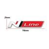 Compatible with Modern High-Performance N-Badge and N-Line Badge for Elantra, Sonata, Mingtu, Tucson, Fiesta Grille